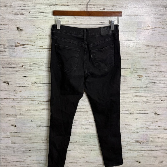LEVI'S 311 SHAPING SKINNY black jeans size 28 - Picture 7 of 7